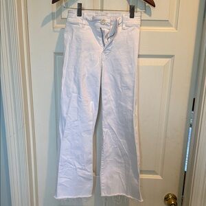 Zara white jeans